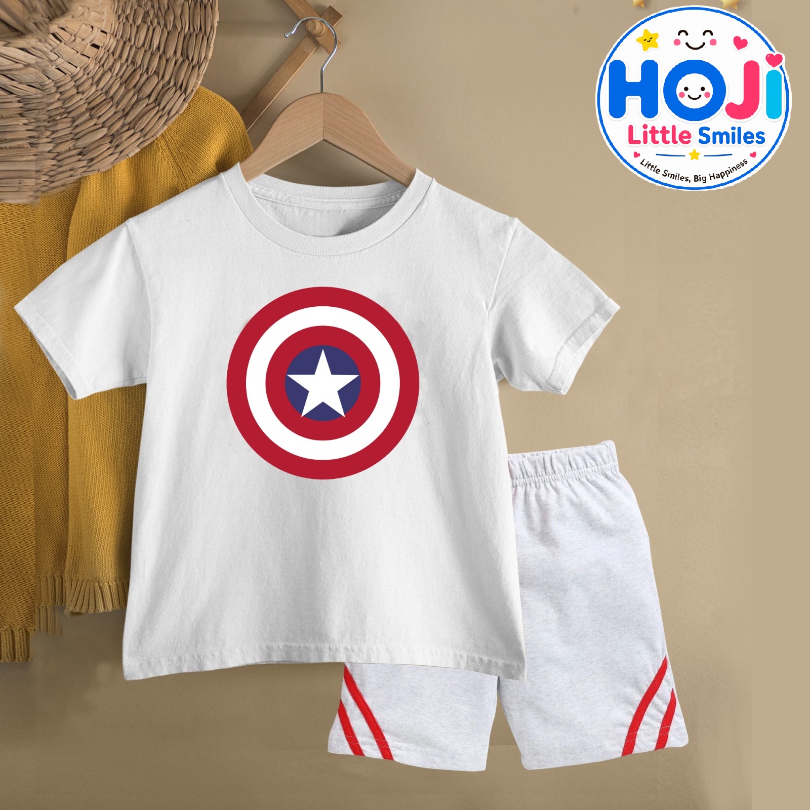 Marvels Kids T-Shirt & Shorts Set